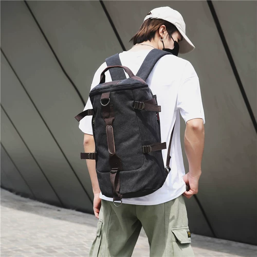 Рюкзак, сумка для путешествий, мужской вместительный и большой шоппер, в корейском стиле, надевается на плечо