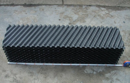 S Wave Filler, хорошая охлаждающая башня машины, квадратная башня ПВХ точечная волна горизонтальная холодная вода с двойной складыванием.