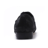 Кожаные мужские современные танцевальные туфли средняя низкая каблука миль танце