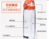 Mỹ Nalgene nhựa cốc nước ngoài trời thể thao sáng tạo chai không bị rò rỉ không gian cốc quà tặng doanh nghiệp 700 ml bình ống hút cho bé Ketles thể thao