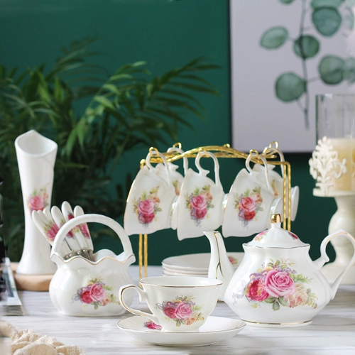 Кофейная чашка, заварочный чайник, комплект, чайный сервиз, высококлассный элегантный послеобеденный чай, европейский стиль