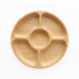 Phong cách nhật bản khay gỗ cá tính gỗ rắn khay vòng hình chữ nhật loạt các khay trà tấm món tráng miệng món ăn bằng gỗ đĩa trái cây