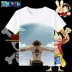 Phim hoạt hình anime quần áo xung quanh teen cướp biển vua t-shirt Lu Fei Aisi nam giới và phụ nữ những người yêu thích quần áo ngắn tay