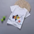 Trẻ em ngắn tay t-shirt trẻ em t-shirt trẻ sơ sinh nửa tay áo trai cotton ngắn tay nữ bé mùa hè phần mỏng 1-4