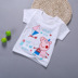 Trẻ em ngắn tay t-shirt trẻ em t-shirt trẻ sơ sinh nửa tay áo trai cotton ngắn tay nữ bé mùa hè phần mỏng 1-4 Áo thun