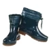 Mùa thu và mùa đông mới của phụ nữ ống dài cộng với giày đi mưa nhung Giày nam ủng đi mưa trong ống nước giày cao su chống trượt nhẹ giày thể thao chống nước Rainshoes