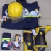 3C chứng nhận lửa phù hợp với bộ năm món 14 mô hình 17 lính cứu hỏa quần áo bảo hộ mũ bảo hiểm găng tay dây đai 