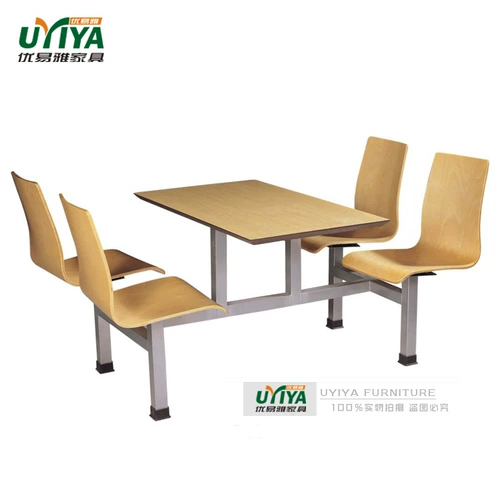 Специальная индивидуальная школьная фабричная столовая, конъюзационная таблица, стул KFC Fast Fast Fast Stainless Steel Четырехперен