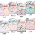 Trẻ em bộ đồ giường cotton AB phiên bản ba bộ của hai mặt có sẵn bé nap quilt sáu mảnh thiết lập với lõi có thể tháo rời mùa xuân 	drap giường cho bé gái	 Bộ đồ giường trẻ em