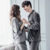 Phiên bản Hàn Quốc của cặp đôi đồ ngủ nữ mùa xuân và mùa thu và mùa đông dài tay nhung vàng dài tay nhung nam mỏng phần san hô đồ siêu nhân Cặp đôi