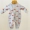 Baby dây kéo jumpsuit cotton mùa hè mỏng phần sơ sinh quần áo bé sơ sinh dài tay đồ ngủ nam và nữ romper bé - Áo liền quần