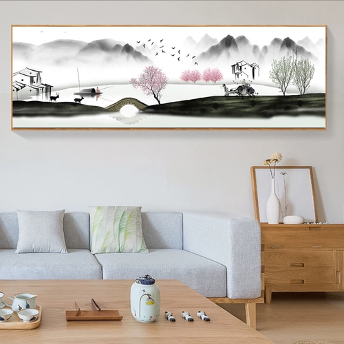 Cross -STITCH 2023 Новая линейная вышиваемая пейзажи и вода Love Love Living Room спальня для спальни.