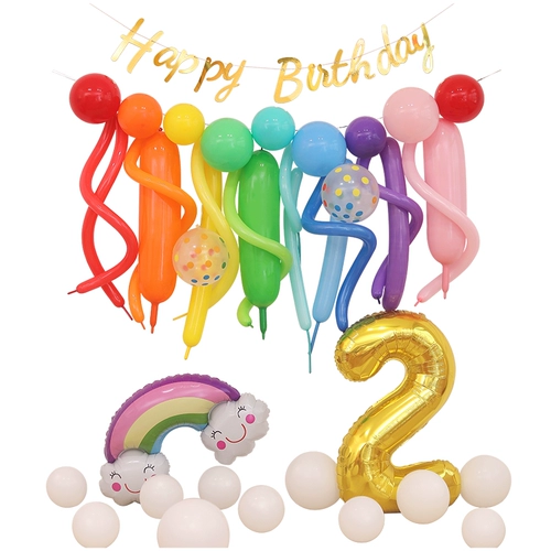 Брендовый детский воздушный шар, макет, украшение, популярно в интернете, подарок на день рождения, 1 лет