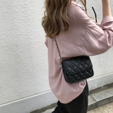 Классическая универсальная маленькая цепь с ромбовидным узором, сумка через плечо, сумка на одно плечо, 2020, в корейском стиле