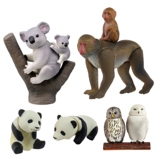 Takara tomy, реалистичная модель животного, тигр, крокодил, слон, лев, панда, шимпанзе