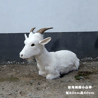 Кожаная версия лежит на земле с ногами и угловым рогом.