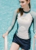 Hàn Quốc đích thực ORLO giải trí bên bờ biển mùa hè quần đi biển chống nắng áo tắm lặn mỏng nhanh khô quần bơi nữ - Quần bãi biển