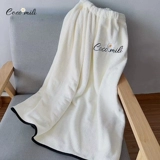 Сексуальное банное полотенце, белое быстросохнущее полотенце для волос, банный халат для взрослых, в стиле Шанель