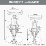 Подставка для ног из нержавеющей стали, прямые продажи с завода, подходит для караоке-баров, розовое золото