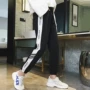 Quần thể thao mùa hè nữ sinh viên bf gió Phiên bản Hàn Quốc quần lửng mỏng hậu cung 2019 mới giản dị chân quần - Quần Harem quần baggy nữ