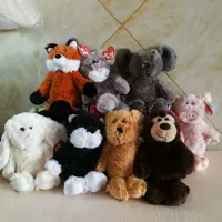 Ty bé đồ chơi sang trọng cáo fred voi kit mèo ngựa vằn gấu ếch khỉ khỉ quà tặng sinh nhật - Đồ chơi mềm gấu bông totoro