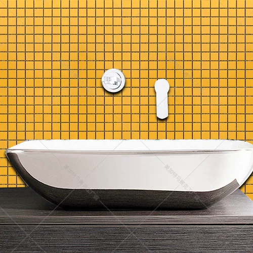 Черно -белая розовая желтая темно -зеленая большая красная керамическая мозаичная ванная кухня Ktv Bar Mosaic