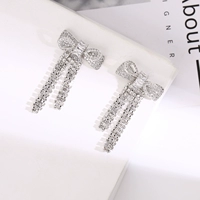 Серебряная игла с кисточками, модные элегантные серьги, серебро 925 пробы, популярно в интернете