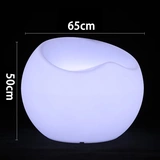 Светодиодный световой яблочный стул красочный творческий световой мебель с дистанционным управлением зарядка