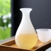 Xin Yaju Light sang trọng cao cấp rượu ngọc bích Nhật Bản đặt ấm rượu jug sake nồi gốm sứ lẩu trắng ly rượu - Rượu vang ly rượu vang đỏ đẹp Rượu vang