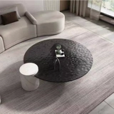 Итальянский легкий роскошный водяной волновой бульвер из стальных черепах газовый столик за газообразно