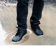 Giày đế xuồng ấm áp cắt ngắn ống nước thời trang giày ống ngắn không thấm nước chống trơn trượt cộng với chất liệu nhung cotton làm bếp đi mưa nam ủng lội nước cho nam Rainshoes
