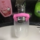 Розовый+прозрачный гид с водой