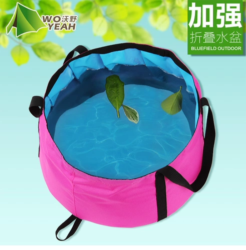 Двухэтажный складной портативный таз для путешествий, ведро, увеличенная толщина