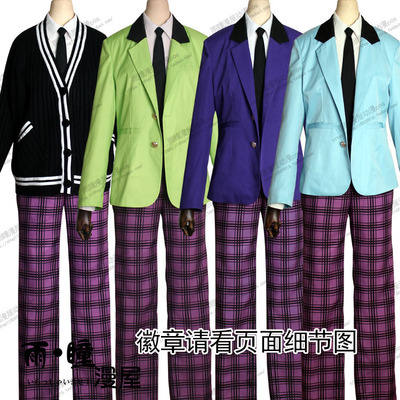 taobao agent [Rain Hitoma Manju] Moon Song (ツキウタ.) The third act of the school uniform black group Shichun Xinkui Drive