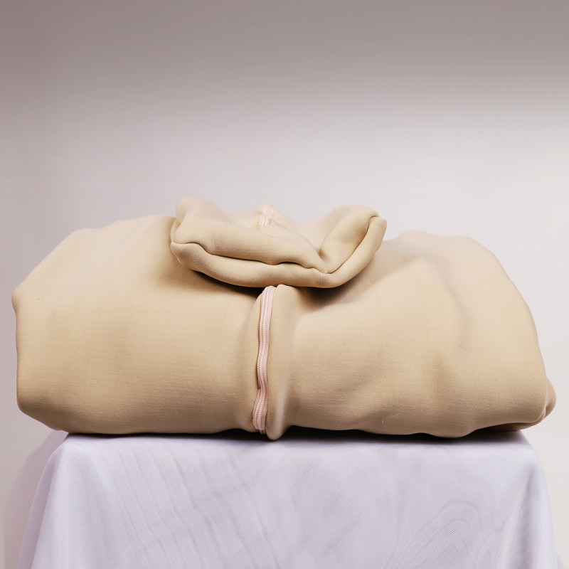 Moli's Zentai Molis Extremely Thick 500 karat Velvet 12800D Meat Color Siamese All-Pack Tight