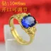 Jin Manduo Nhật Bản và Hàn Quốc tinh tế ban nhạc kim cương nữ nhẫn giả vàng nhẫn đá quý thời gian dài không phai đồng tiền euro nhan kim cuong Nhẫn