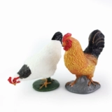 Реалистичный кролик, познавательная игрушка, петух, лиса, енот, обезьяна, раннее развитие