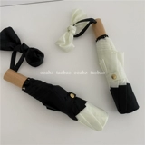 Ooahz hepburn | Простой и простой складной зонтик женский ясный дождь и дождливый солнцезащитный крем