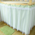 Sinh viên ký túc xá giường rèm muỗi net tích hợp bóng râm Hàn Quốc giường màu tinh khiết 幔 Công chúa phòng ngủ bunk cần thiết tạo tác Bed Skirts & Valances