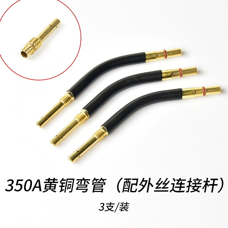 Bộ 3 súng hàn 350A Panasonic đảm bảo thứ hai máy hàn khuỷu tay que hàn liên tục bền bỉ được bảo vệ bằng khí với thanh nối dây bên ngoài máy hàn mix Phụ kiện máy hàn