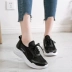 2018 mùa hè mới net giày cũ Bắc Kinh giày vải giày thể thao của phụ nữ đáy mềm không trượt sinh viên thấp để giúp nhỏ màu trắng giày giày sục nữ Giày cắt thấp