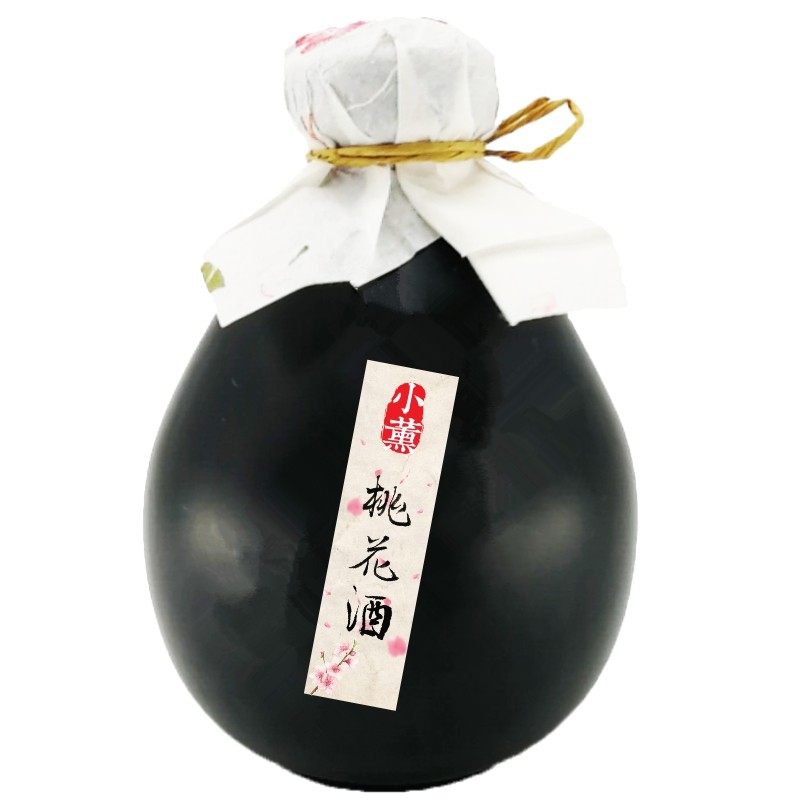 小薰 少女桃花醉高颜值果酒酒三生三世十里桃花酒