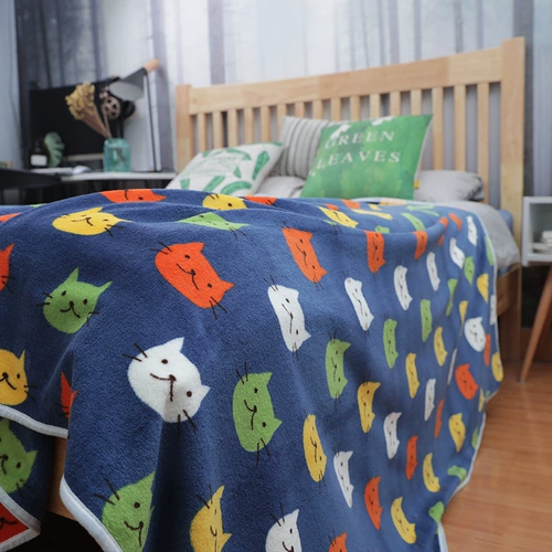 Японское одеяло, тонкая детская коляска для сна, кот