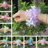 Танцующие блестки для ногтей для раннего возраста, цветок на запястье, браслет, ювелирное украшение, аксессуар