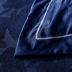 Giặt băng lụa bao gồm một mảnh chăn lụa hai mặt bao phủ màu rắn mùa hè mượt mà ngủ đơn giường 2 mét giường - Quilt Covers