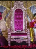 Производитель продает европейский стиль резного императора Dragon Cast Hotel Villa мебельная стулья, свадебные мероприятия