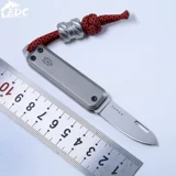 防身詹姆斯小刀钛合金进口三特维克钢刀锋利多功能EDC钥匙刀折叠