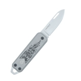 防身詹姆斯小刀钛合金进口三特维克钢刀锋利多功能EDC钥匙刀折叠