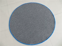 Круглый серый синий диаметр 1,2 метра