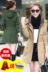 Phụ nữ mới áo gió mùa thu Hàn Quốc phiên bản của phần dài của mỏng tie giảm béo thời trang hoang dã của phụ nữ kích thước lớn trùm đầu áo khoác áo khoác adidas nữ Trench Coat